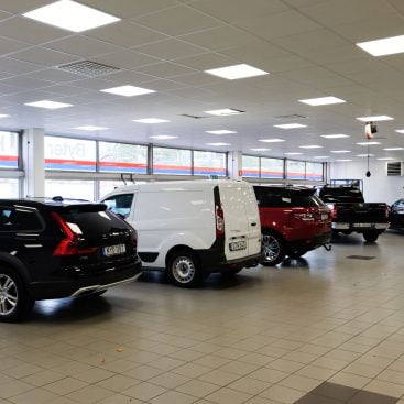 Bröderna Odd’s Bilar lumine led projekt